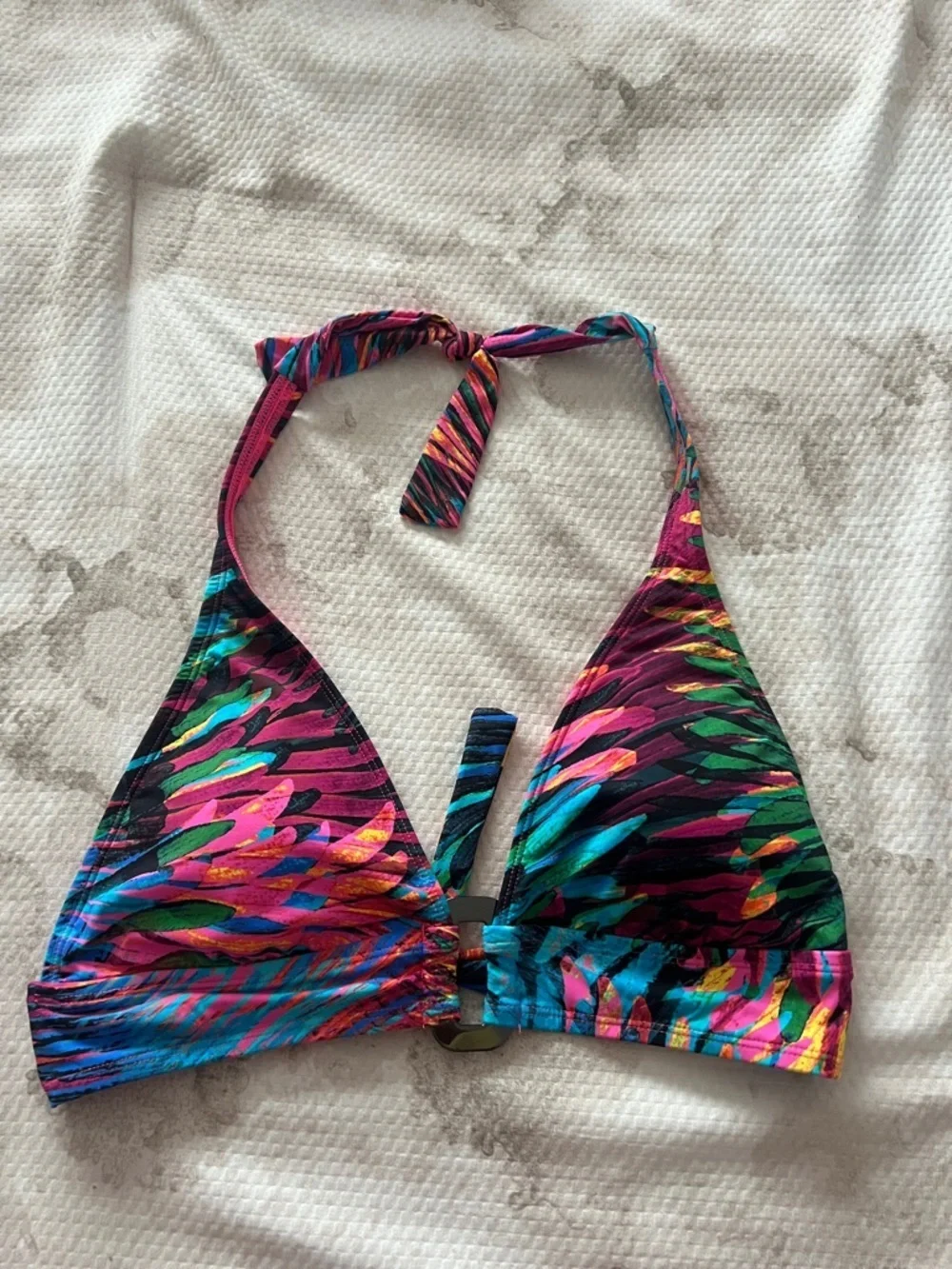 Bleu Rod Beattie Wild Thing Women's Banded Halter Bikini Top